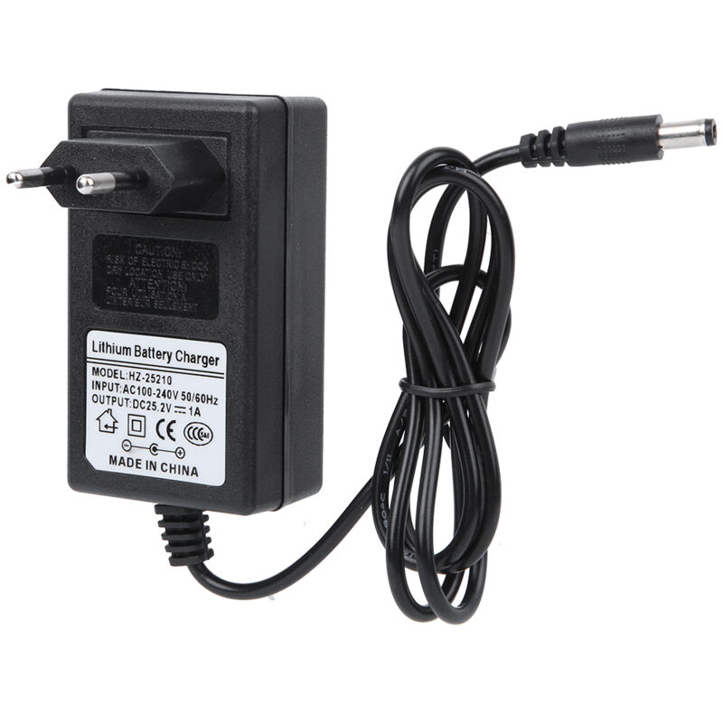 Fascia Gun Ladegerät Tragbares Kunststoff-batterieladegerät Adapter Für Fascia Gun Für 100-240v Eu 25,2v