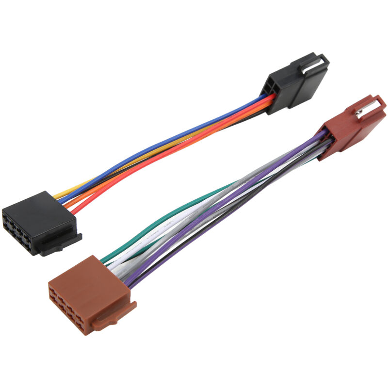Iso-kabelstecker, Kabelbaum-adapter, Stecker Auf Buchse, 16-poliger Iso-radio-empfängerkabel