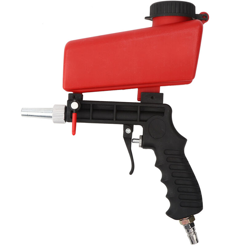 Tragbare Pneumatische Sandstrahlpistole Aus Aluminium – Durchsatz 700 Cfm – Druck 90 Psi – Für Polieren Und Rostentfernung