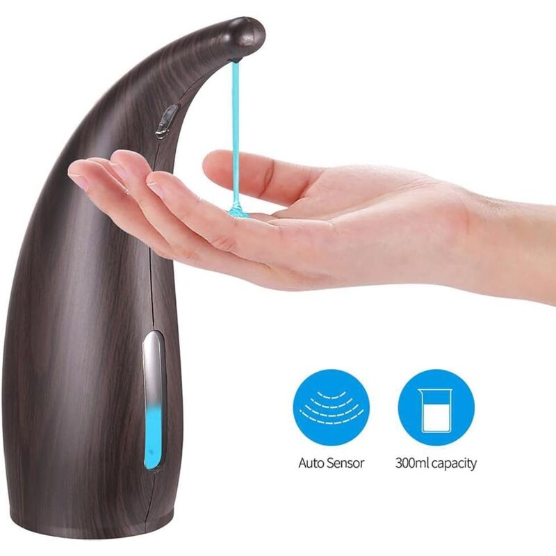 Automatischer Seifenspender, Berührungslos, Für Familie, Schule, Büro, Hotel, Restaurant (300 Ml)