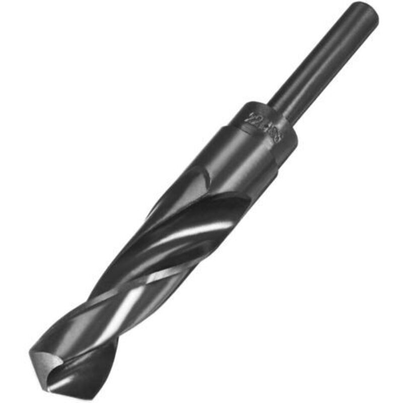 Spiralbohrer 22 Mm – Hss-stahl 9341 – Geradschaft 1/2 Zoll – Gesamtlänge 157 Mm Für Metall Und Legierungen