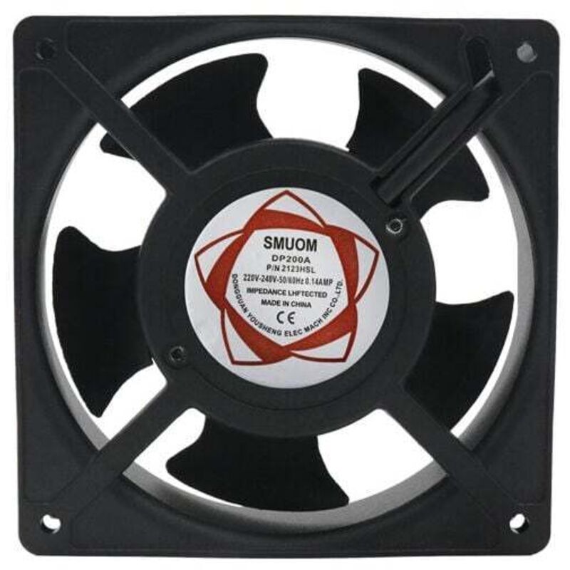Hochtemperatur-axialventilator 120 X 120 X 38 Mm Leise Und Steckbar Optimiert Die Warmluftzirkulation Kompatibel Mit Öfen Und Kesseln