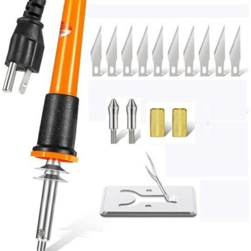 Multifunktionales Elektrisches Heizmesser Zum Schneiden Von Kunststoff, Us-stecker