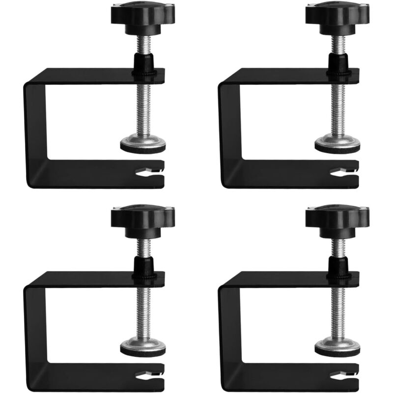 4-teiliges C-klemmen-set, 50 Mm Verstellbare Schraubzwinge, Edelstahl C-klammer, Für Holzarbeiten, Heimwerken Und Autoreparaturen