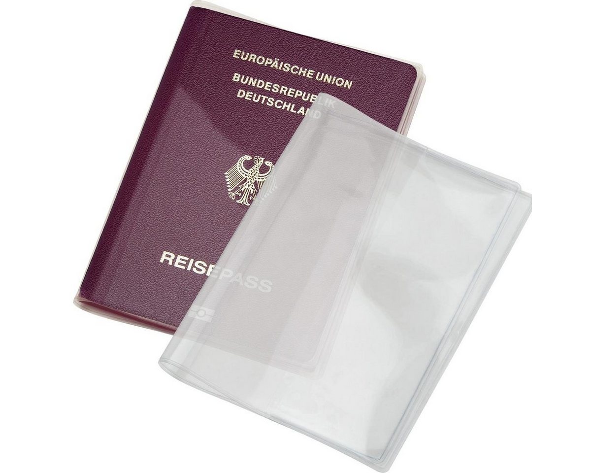 Easy Gifts Schutzfolie 5x Reisepasshülle / Impfpasshülle