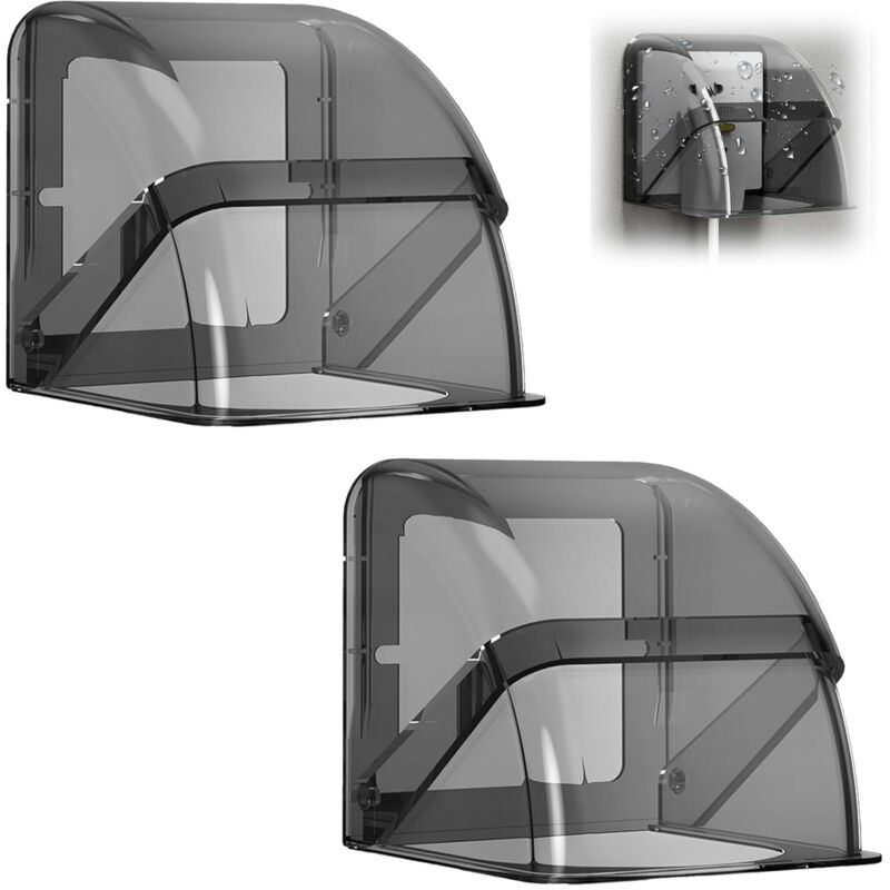 2 Stück Steckdosenabdeckung, Kein Bohren Erforderlich, 87/90 Mm Steckdosenabdeckung, Wandschalterabdeckung, Steckdosenschutz, Steckdosenabdeckungen, Schalterabdeckung