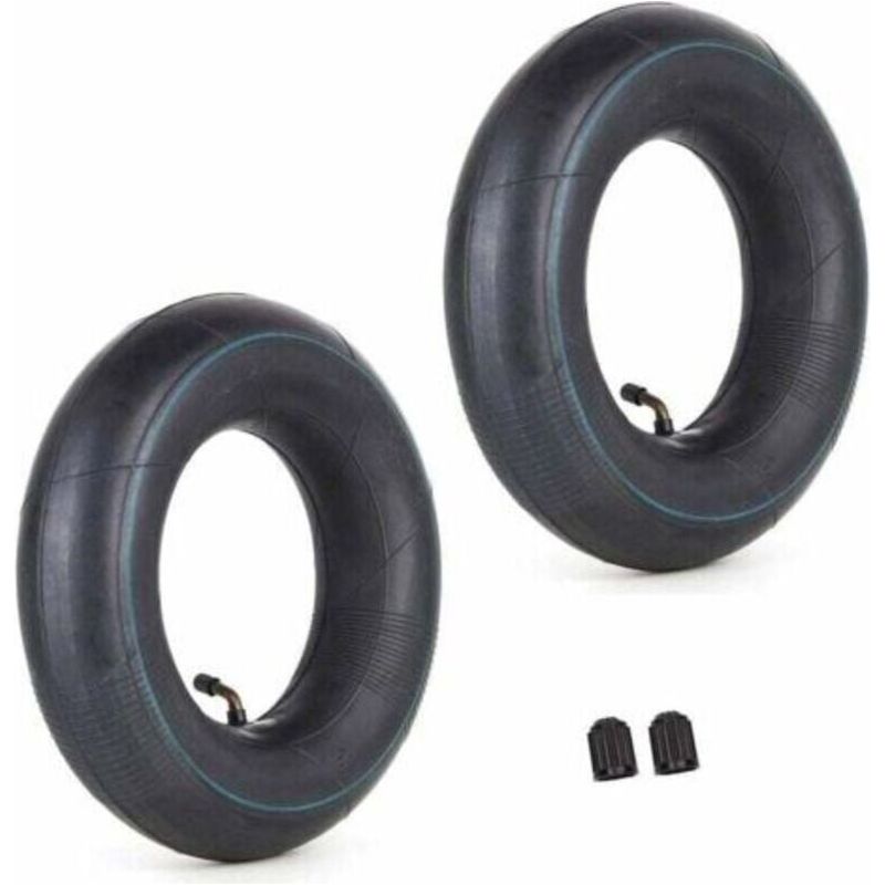 2er-pack Schlauch 4,00/3,50-6 350/400-6 3.50-6 4.00-6 4.10-6 Mit Abgewinkeltem Tr87-ventil Als Ersatz Für Rasenmäher, Gartenanhänger Und Schubkarren