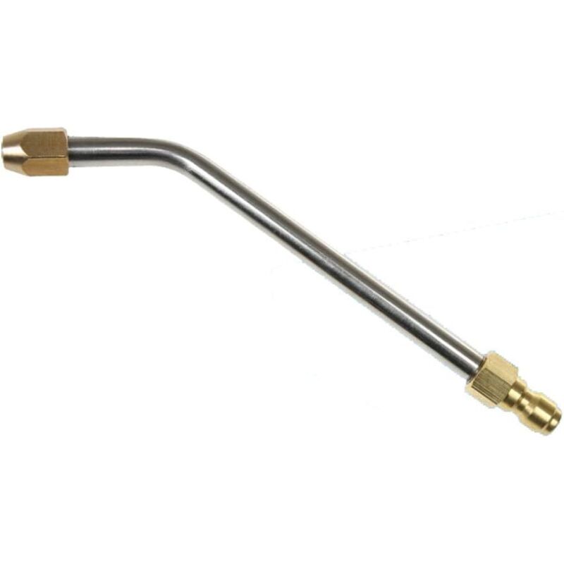 16 Cm Wasserauslauf, 1,0 Mm Sprühdüse Für Hochdruckreiniger, Gebogenes Rohr Für Einfache Unterbodenreinigung, Schnellkupplung