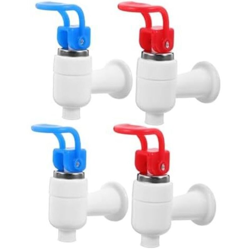 (60×35×82mm) 4 Stück Wasserhahn Trinkbrunnen Wasserhahn Für Getränkeflaschen Wasserbehälter Wasserhahn Ersatz-auslauf