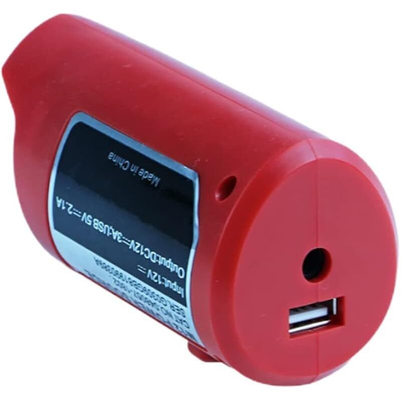 Usb-ladegerät-adapter Für Milwaukee 12-v-lithiumbatterie, Niederspannungsschutz Dc 12 V Netzstecker Für Mil M12 Batterie
