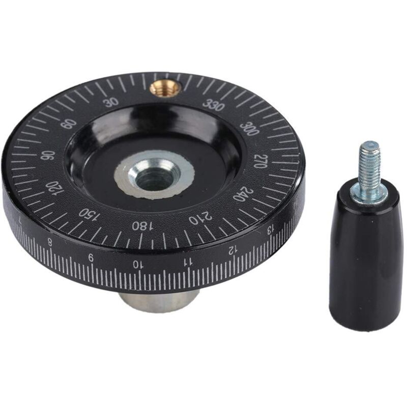 63 Mm Handrad, Rundes Handrad Aus Massivem Bakelit, Ideal Zum Ersetzen Defekter Scheiben An Fräsmaschinen, Drehmaschinen Und Schleifmaschinen.