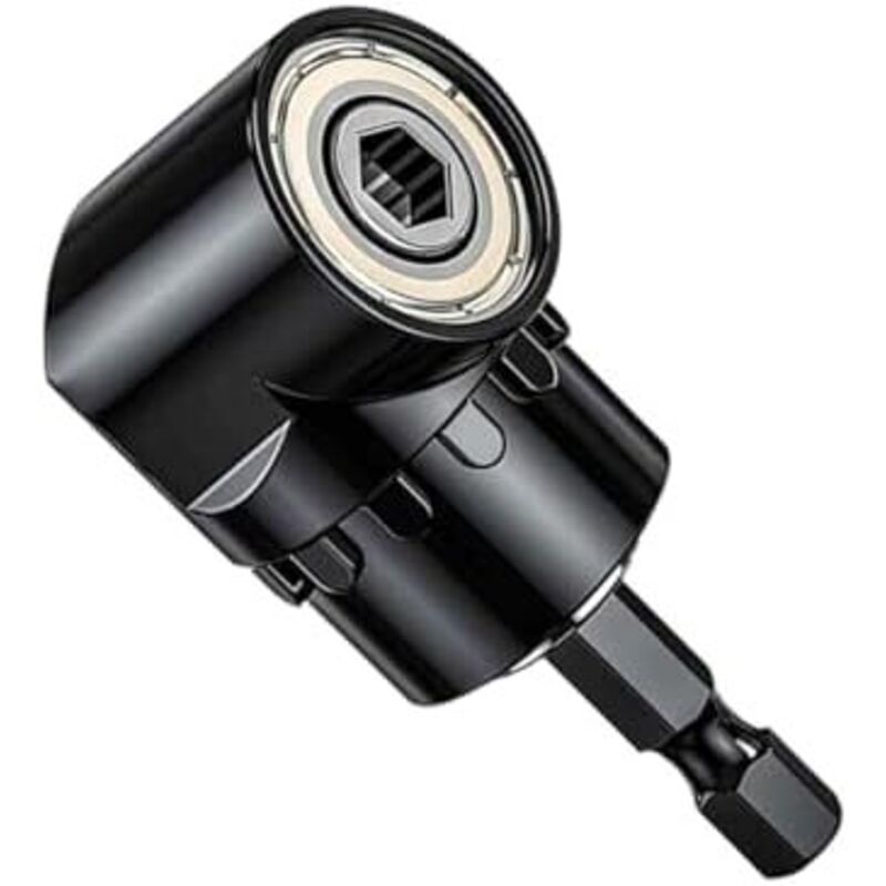 105° Winkeladapter, Rechtwinkler Bohrer, Rechtwinkel-schrauber, Multifunktionaler Winkel-bohrfutterhalter Mit Magnetischem 1/4"-bit-halter, Bit-adapter Zum Bohren In Engen Räumen