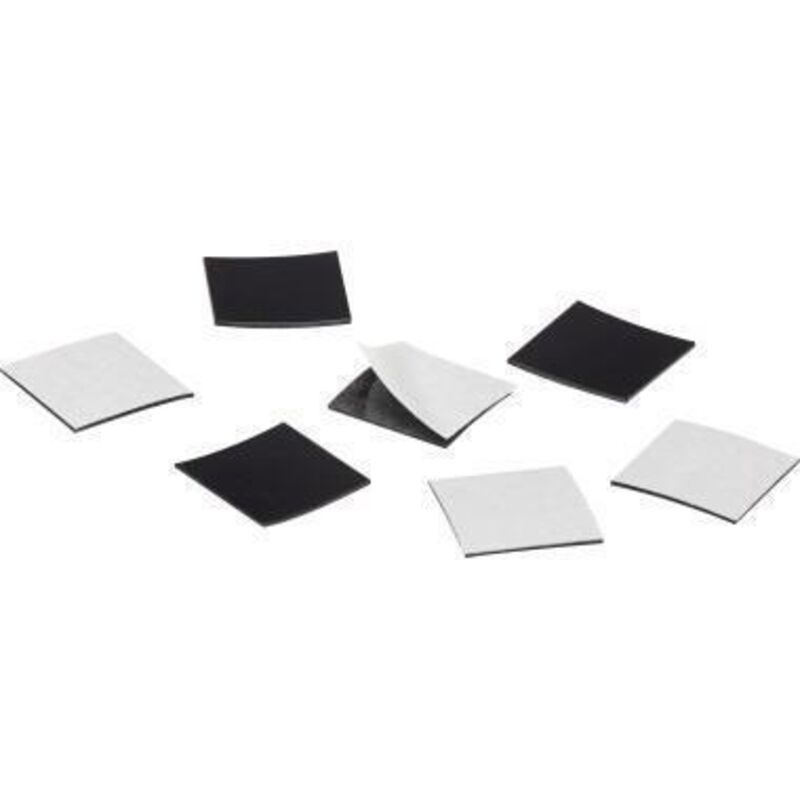 Magnetoplan Magnetplatte (l X B X H) 15 X 15 X 0,75 Mm Quadratisch Weiß 140 St. 15501