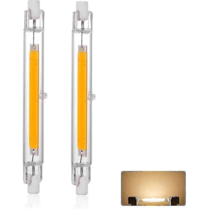 Led-r7s-glühbirnen, 118 Mm, 30 W, Dimmbar, Warmweiß 3000 K, 3000 Lm, Linear, Ersetzen 300-w-glühbirnen (220 V)