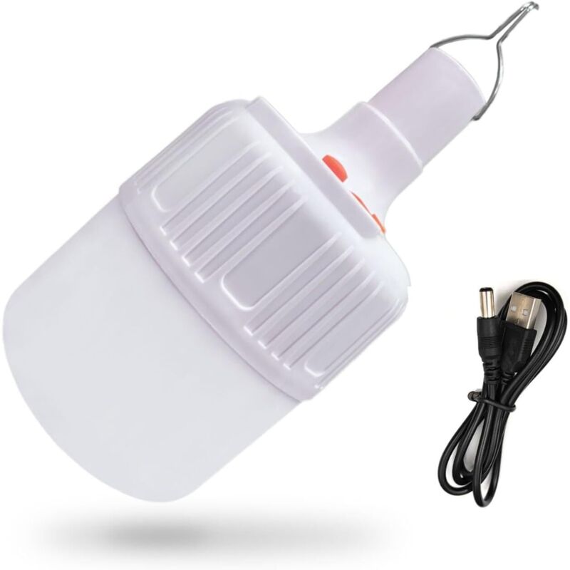 Wiederaufladbare Campinglampe 5000k 50w Usb-laterne Mit 4 Helligkeitsstufen Für Innen- Und Außenbereich, Zur Hausbeleuchtung Und Für Notfälle