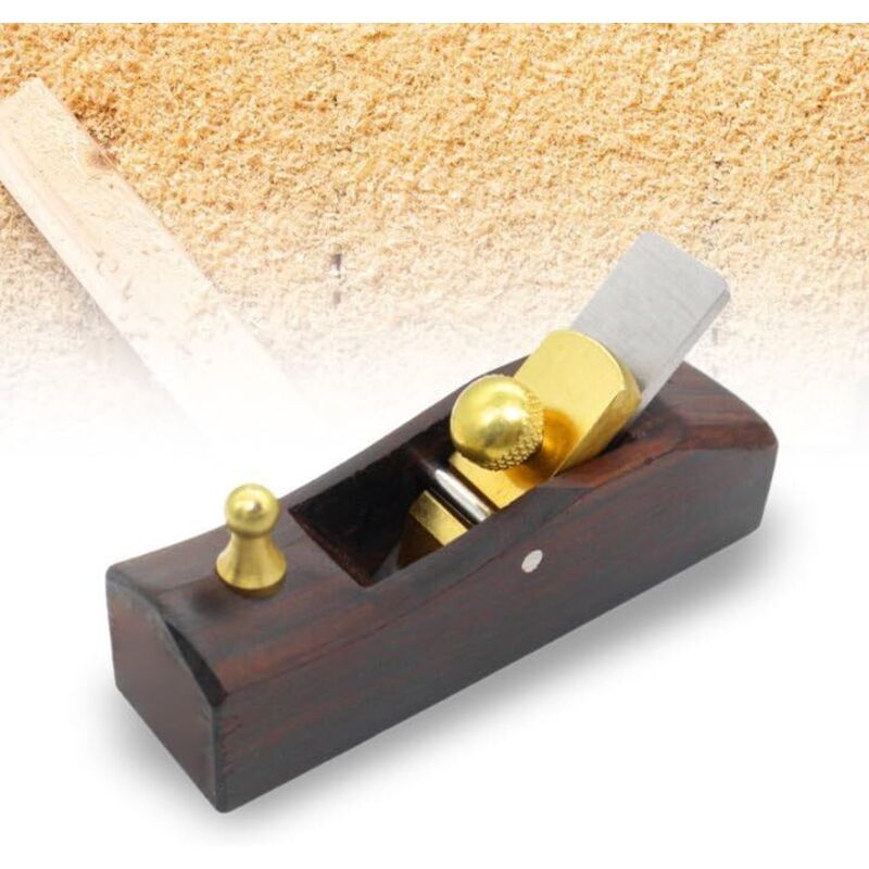 (80×22×20) Handhobel Für Schreiner, Schreinerhobel, Schreinerwerkzeuge, Manueller Handhobel, Perfekte Einfache Und Schnelle Manuelle Einstellung Über Drehknopf, Ideal Für Die Holzbearbeitung