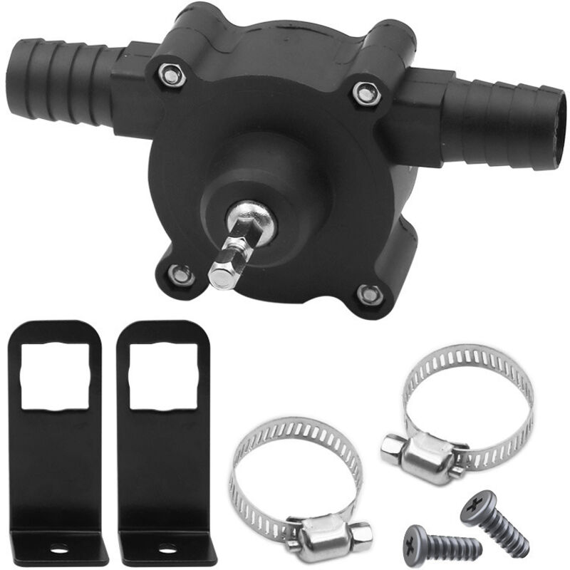 Mini Elektrische Bohrerpumpe Für Diesel, Öl, Flüssigkeiten Und Wasser, Manuelle Selbstansaugende Transferpumpen Mit Schnellem Pumpvorgang