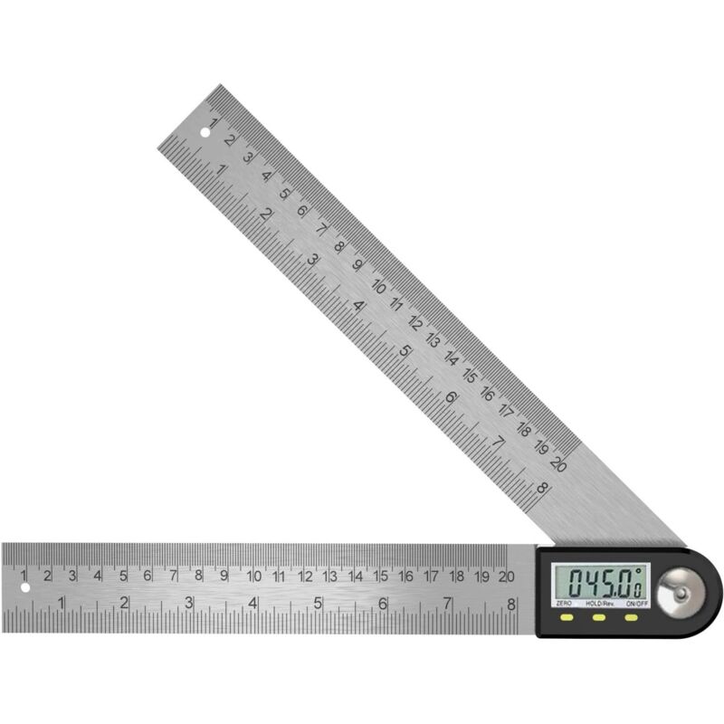 Digitale Winkelmesser 0-360 ° Digitaler Neigungsmesser Aus Edelstahl Winkelmesser Lineal Mit Lcd-anzeige Für Holzarbeiten Bau Reparatur
