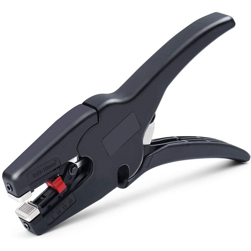 Automatische Abisolierzange Und Drahtschneider, Robustes 2-in-1-abisolierwerkzeug Zum Abisolieren Von Drähten, Schnittbereich Von 5 Bis 20 Mm/(0,25 Bis 0,75 Zoll)