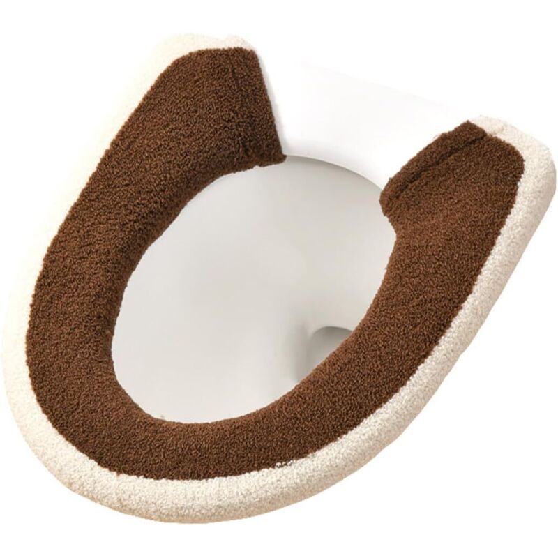 Dicke Und Antibakterielle Luxus-toilettensitzabdeckung - Warm - Universal - Beige