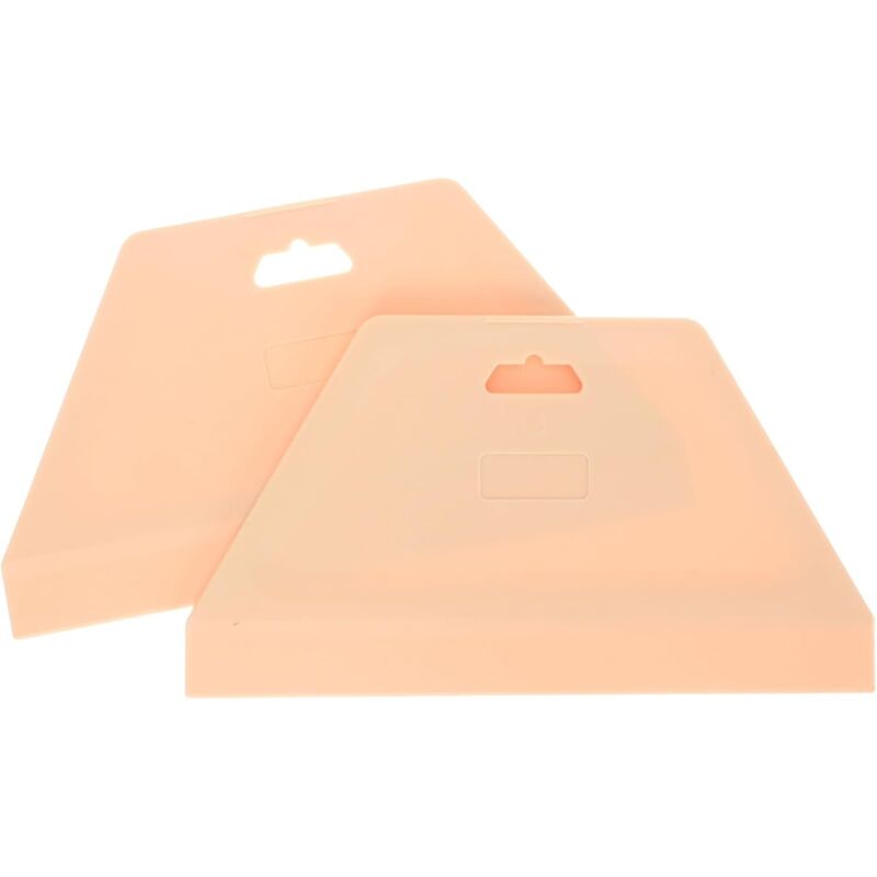 2-teiliges Kunststoff-glätteset Für Tapeten Und Klebefolien, Harter Kunststoffspachtel, Applikationskit Für Wände, Aufkleber Und Autofolien, Diy-wandgestaltung