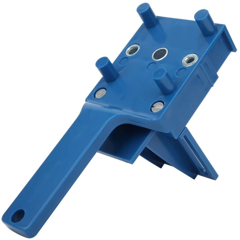 Blaue Bohrlehre Für Die Holzbearbeitung, Geradebohrführung, Verstellbare Bohrlehre Für Bohrer Mit 6/8/10 Mm