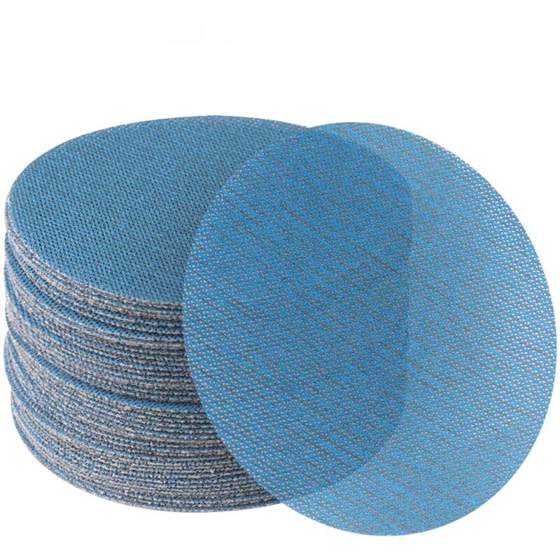 40 Stück Schleifscheiben 125mm Korn 240 Keramik-schleifnetz, Selbsthaftende Schleifscheiben Für Exzenterschleifer, Staubfreies Schleifen Für Holz, Metall, Wand