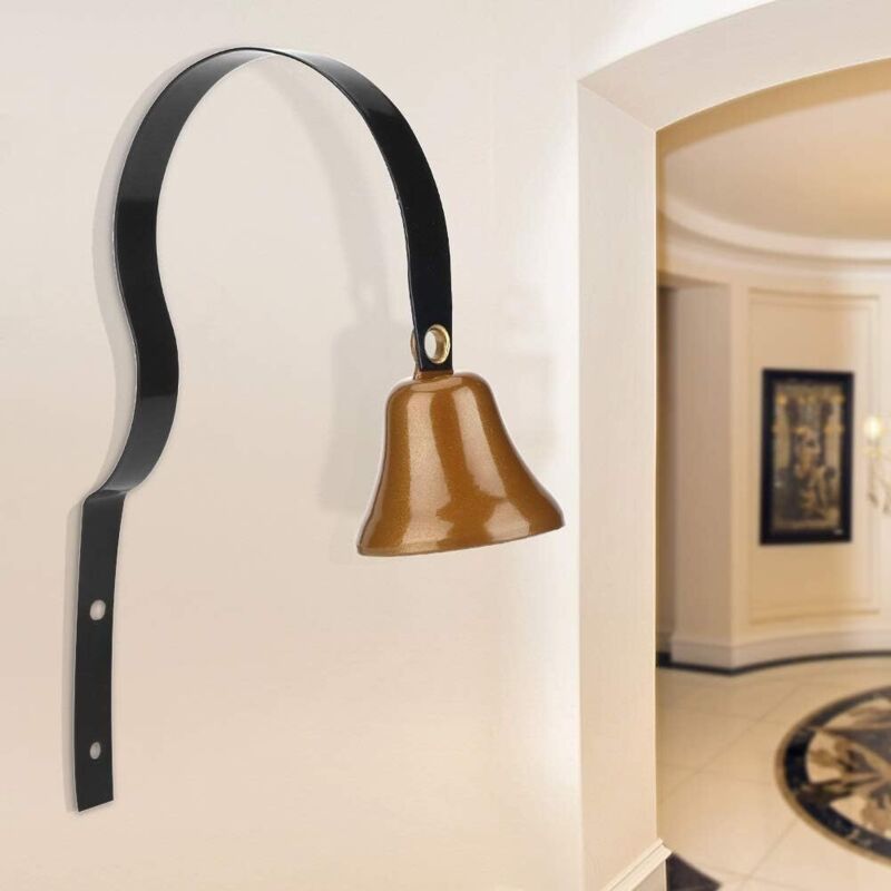Retro Händlerglocke, Metallene Türklingel, Antike Wandglocke, Eingangstür-dekoration