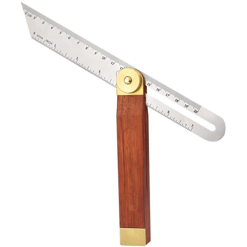 Tischlerwinkel, T-winkel 200 Mm, Edelstahl-tischlerwinkel, Verstellbares Messwerkzeug Für Die Tischlerei, T-winkel Für Tischler, Zimmerleute Und Handwerker