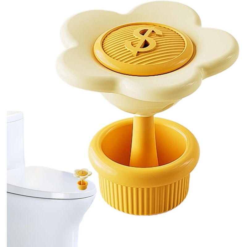 Toilettenspülknopf – Aromatherapie-toilettenspülknopf Für Den Wassertank, Niedlicher Blumendesignter Badezimmer-schalter