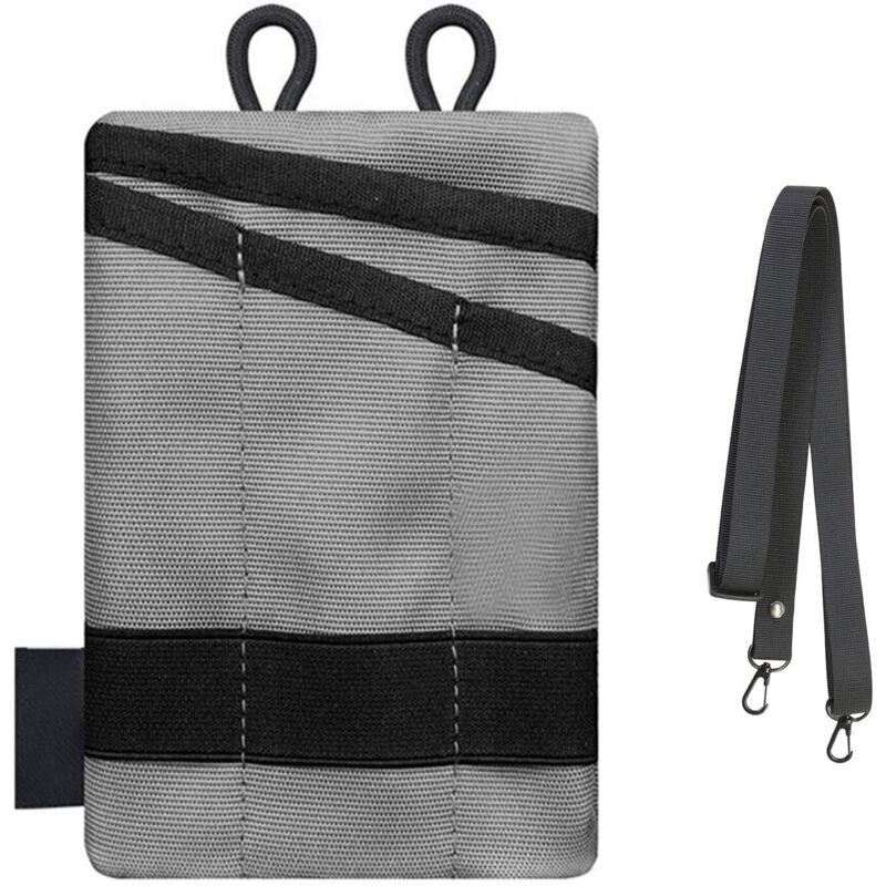 Gürteltasche (1 Stück), Aufbewahrungstasche Für Kleingeld Und Karten, Sporttasche, Multifunktionale Tasche, Kleine Werkzeugtasche Für Sport, Wandern, Camping, Grau