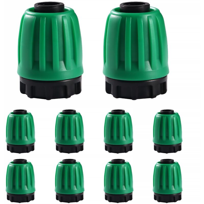 Grüne Tropfbewässerungs-verbinder, 10er-pack, Für 16-mm-schläuche, Anschlussadapter Für Tropfbewässerung, Gerade Bewässerungsverbinder, Schlauchverbinder Für Bewässerung
