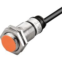 Zylindrischer Induktiver Näherungsschalter Pr18-5dp2, 5 Mm Erfassungsbereich, M18 Rund, 12-24 Vdc, 3-adrig, Geschirmt, Pnp, Nc (normalerweise Geschlossen) Ce