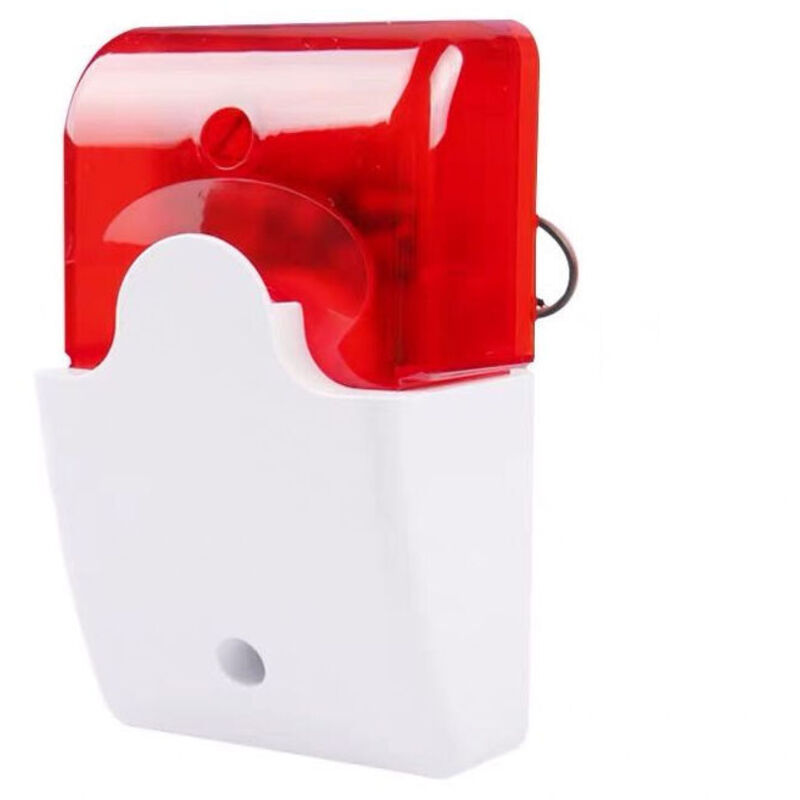 2er-set Kabelgebundener Stroboskop-sirenen, 12v – 110db Alarmsignal – Rotes Led-licht – Für Sicherheit In Haus, Fabrik Und Büro