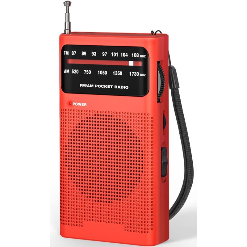 Tragbares Radio, Taschen-transistorradio Mit Hervorragendem Empfang, Ausgezeichneter Klangqualität, Mini Tragbares Radio