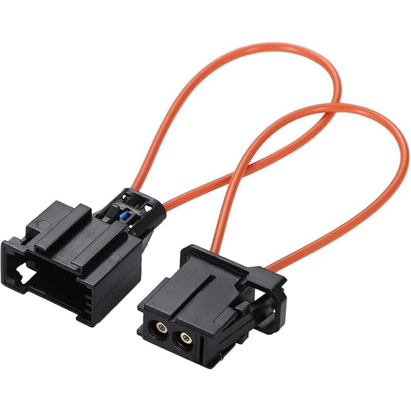 2 Stück Most Glasfaser-loop-steckverbinder, Männlich Und Weiblich, Für Automobile