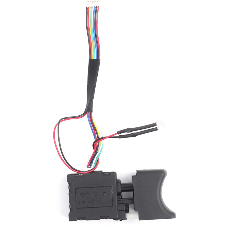Bohrerschalter, 16a Elektrisch Schwarz Stabil Aus Kunststoff + Metallwerkzeug Cw/ccw Für Ersatz Fa2-16/1wek 7,2 V-24 V