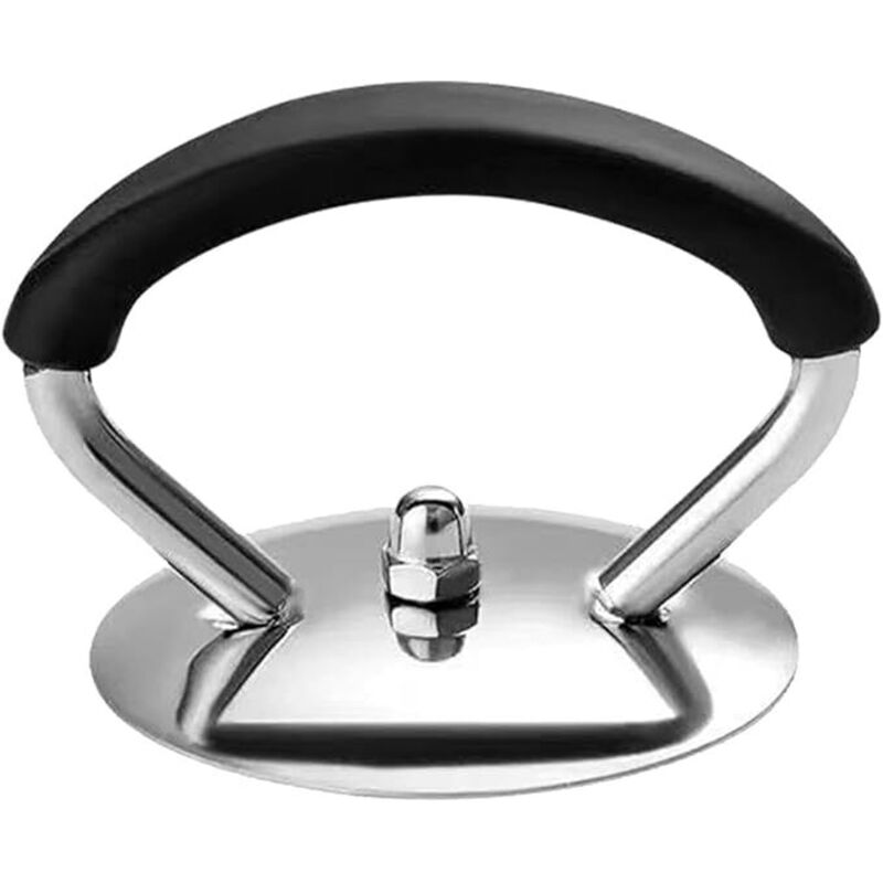 1 Stück Hitzebeständiger Deckelknopf, Ersatzgriff Aus Edelstahl, Ergonomischer Und Komfortabler Griff, Einfach Zu Installieren/ersetzen, Schwarz, Für Kochgeschirr