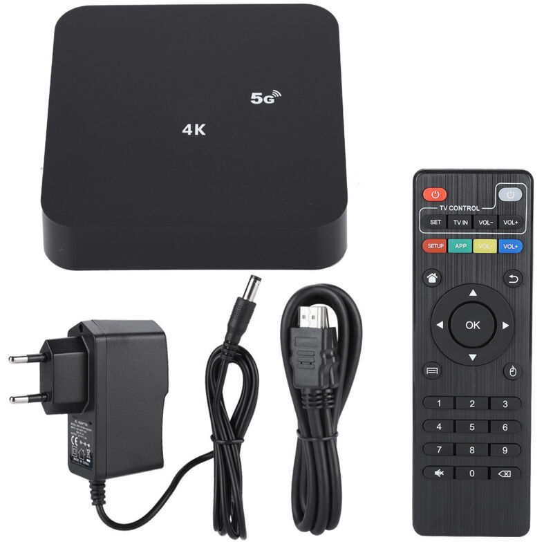 Intelligenter Hdmi 4k Tv-box – Wi-fi 802.11 B/g/n – Quad-core-prozessor 1,5 Ghz – Kompatibel Mit Netflix Und Youtube - Mxqproh31