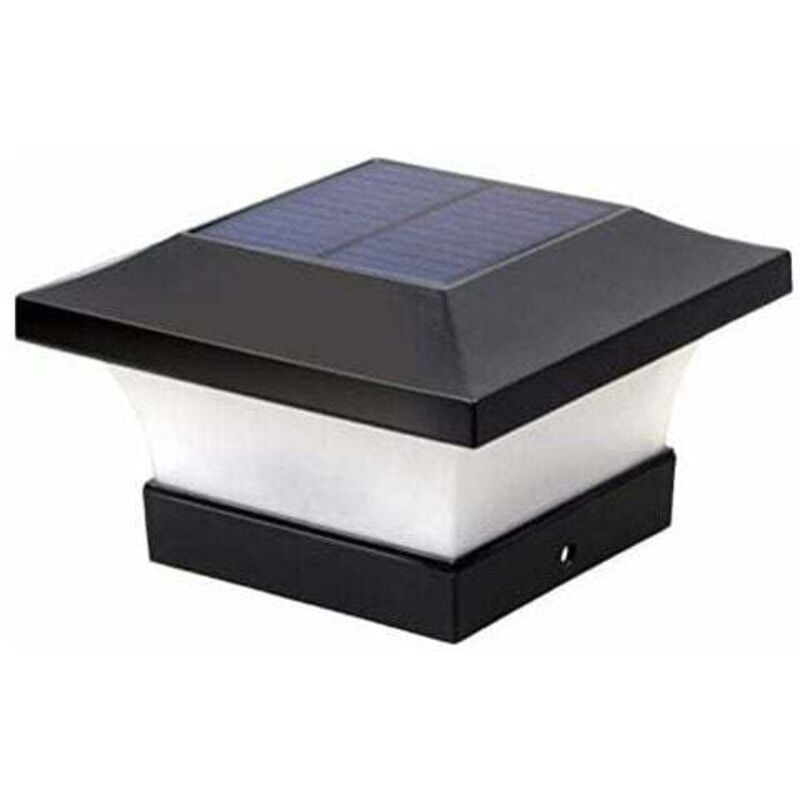 Solarleuchten Für Pfosten – Ip65 Wasserdicht – Polykristallines Solarpanel 5,5v – Helligkeit 80-100 Lm – Farbtemperatur 6000k