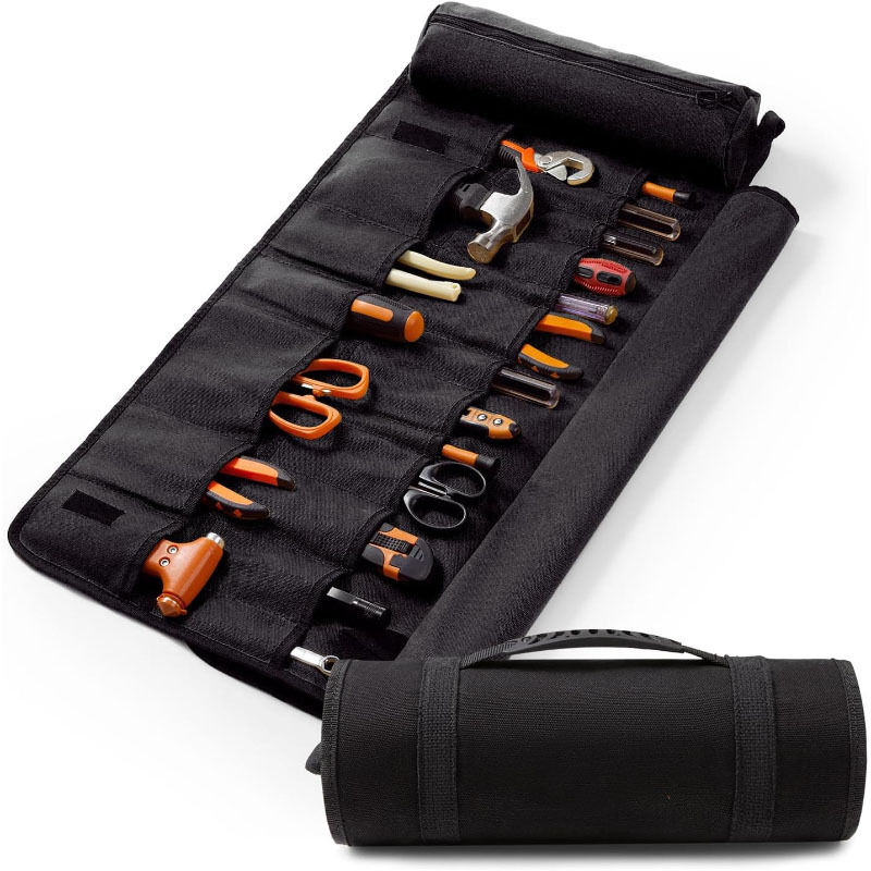Aufrollbare Werkzeugtasche – Rollende Werkzeugtasche, Aufbewahrungstasche Für Werkzeuge, Wasserdichte Und Faltbare Aufbewahrungstasche Mit Griff, Aufrollbarer Schlüsselorganizer, Dicke Transporttasche