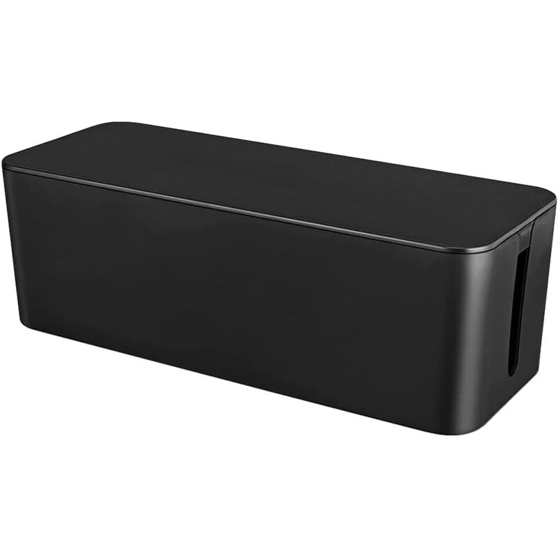 Kabelmanagement-box, Kabelaufbewahrungsbox, Zum Verstecken Der Mehrfachsteckdose, Geeignet Für Das Büro (schwarz)