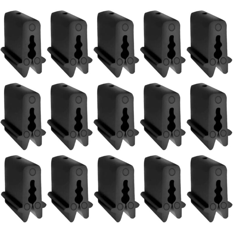 100 Stück Befestigungsklammern Für Kunststoffgewächshäuser, Klammern Für Schatten- Und Netzgewebe, Wiederverwendbare Clips Für Garten Und Gewächshaus, Geeignet Für Planen Und Solarfolien