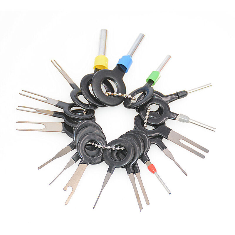 18-teiliges Werkzeugset Zum Entsperren Von Autos, Auto-klemmen-entfernungswerkzeug-set, Entfernung Von Fahrzeugkabelsteckern, Pin-extraktor-kit Für Die Elektrische Verkabelung Und Crimp-steckverbinder