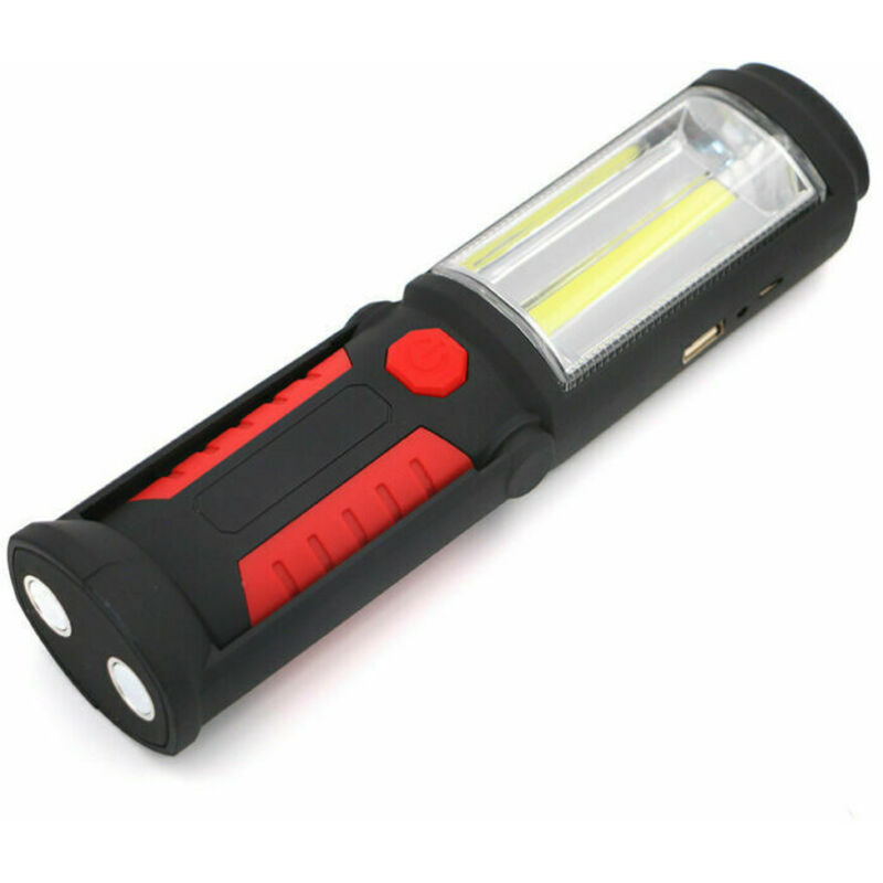 Tragbare Arbeitsleuchte, Wiederaufladbare Taschenlampe, Magnetische Taschenlampe Für Maschinen