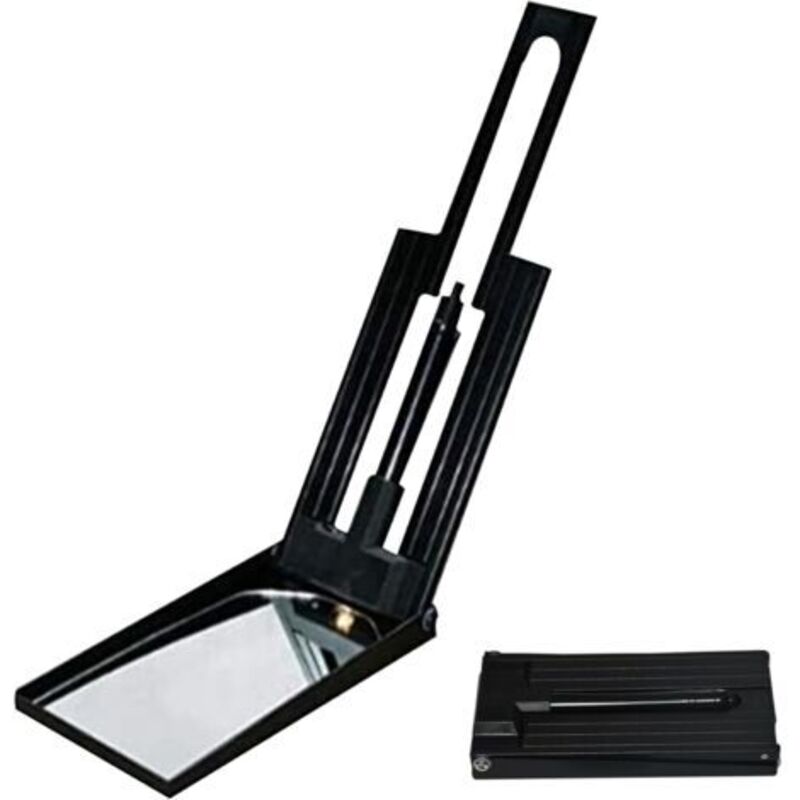 Inspektionsspiegel, Teleskopischer Inspektionsspiegel, Tragbarer Unterfahrzeugspiegel, Teleskopspiegel Aus Acrylglas, Handbetriebener Weitwinkel-batteriespiegel, Hand-inspektionsspiegel Für Rohre