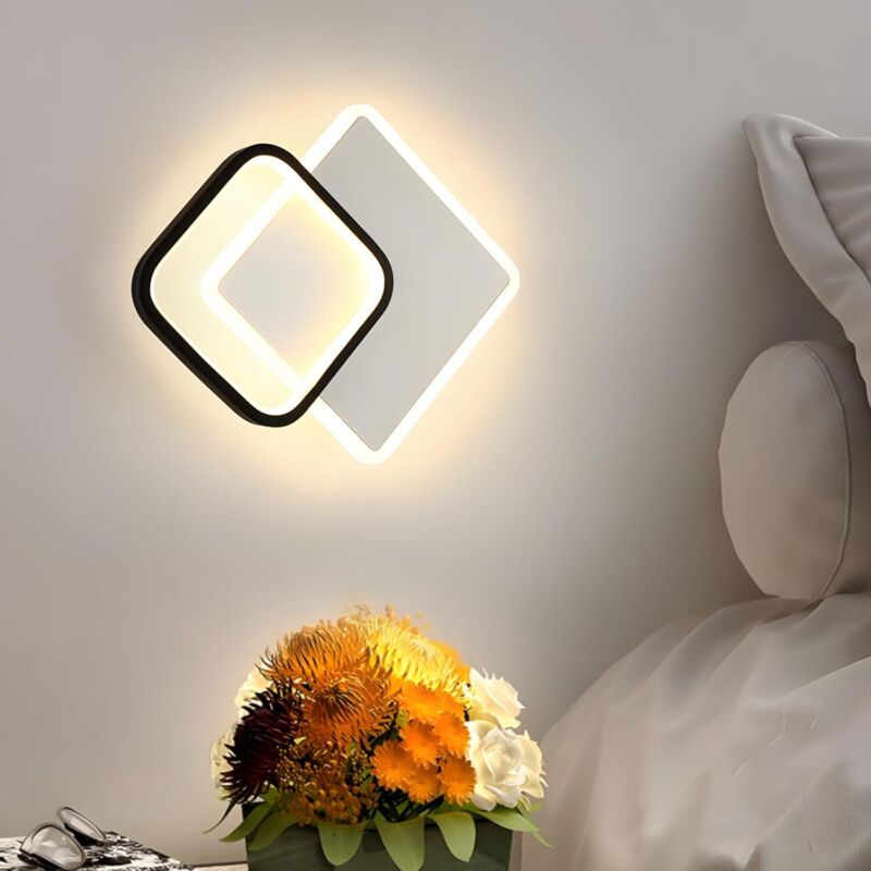 Moderne Runde Led-wandleuchte Für Den Innenbereich, 12 W, 3000 K, Geeignet Für Wohnzimmer, Schlafzimmer, Treppenhäuser, Flure Und Andere Räume.