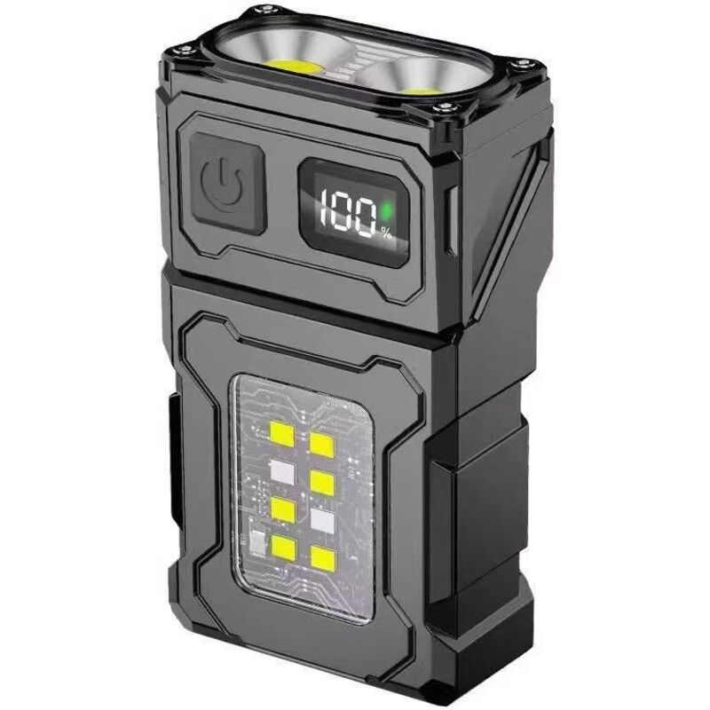 Wiederaufladbare Taschenlampe Mit Hoher Lumen-zahl, Mini-led-taschenlampe, Extrem Leistungsstark, Usb-c-wiederaufladbar, Kleine Taschenlampe
