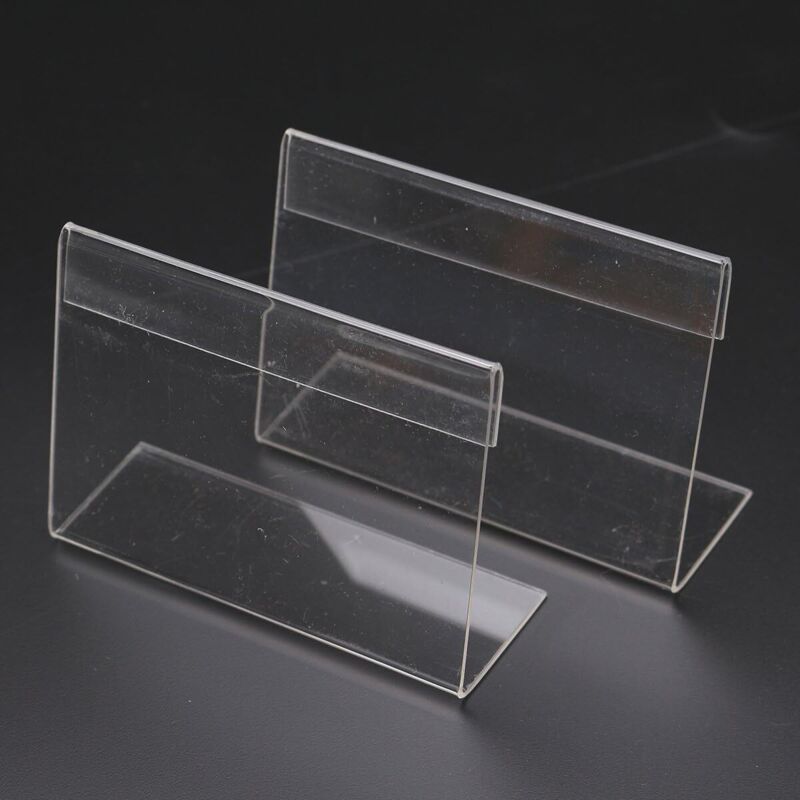 20 Stück 9cmx6cm Acryl-preisschilder, Namensschilder, Kartenhalter-ständer