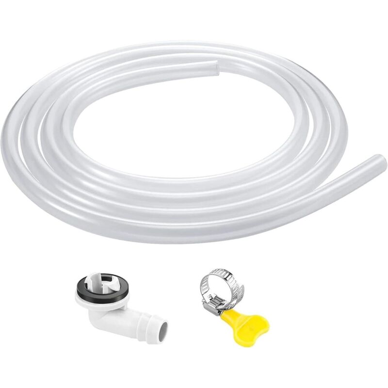Ac-abflussschlauch - Abflussschlauch Für Mobile Klimaanlagen - Wasserdichtes Kit Mit Schlauchanschluss Und Klemme - Ideale Klimatisierungsteile Für Ersatz Und Wartung